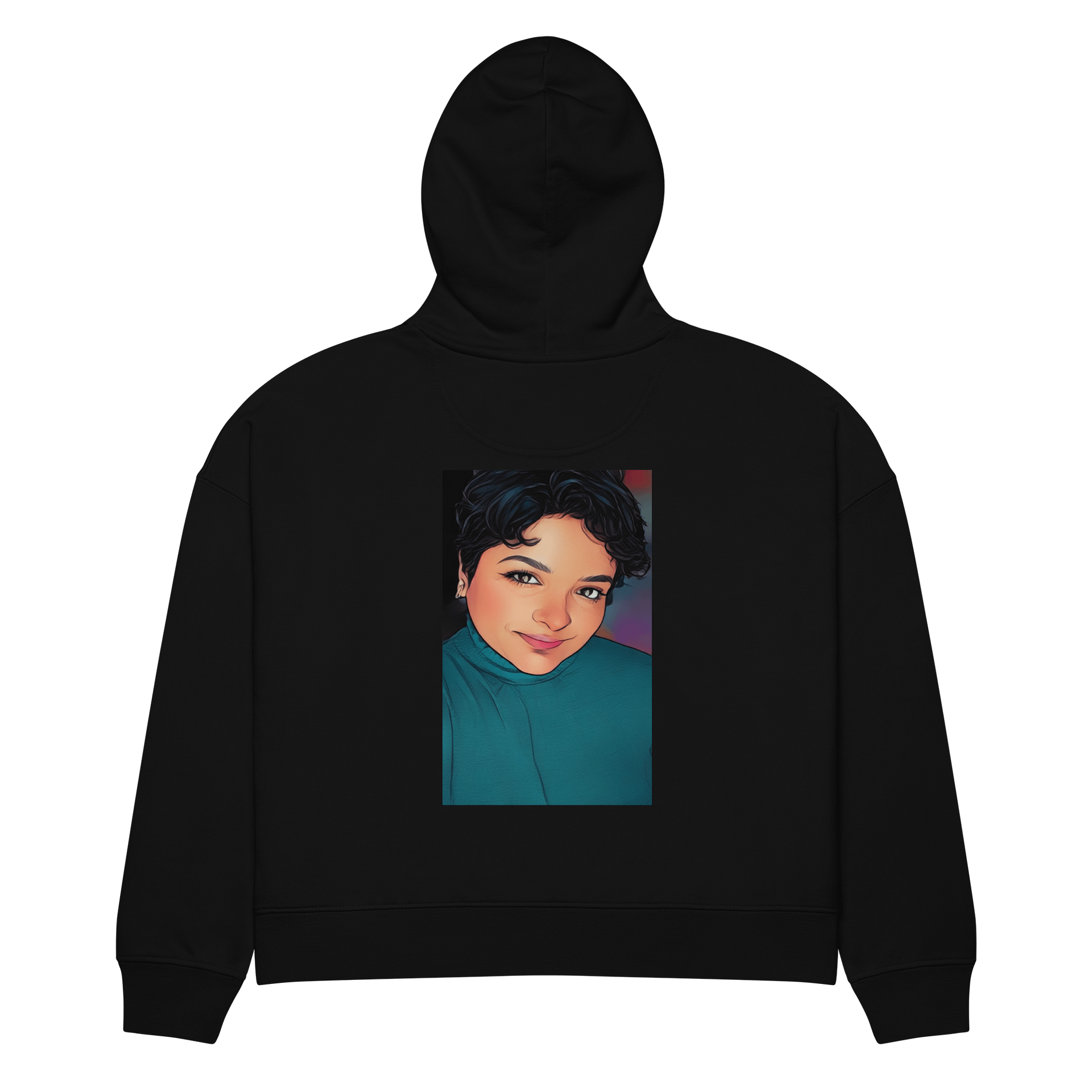 SeaDame - Self-Portrait Cropped Hoodie product image (7)