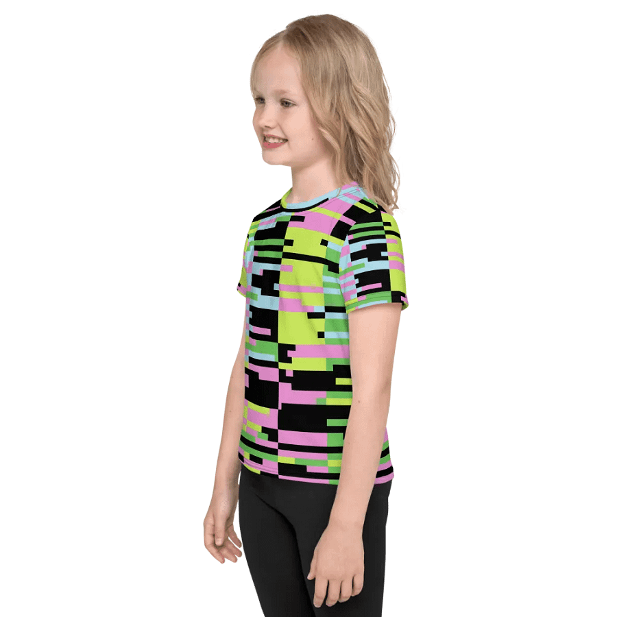 Abstract Color Blocks Kids T-Shirt product image (3)