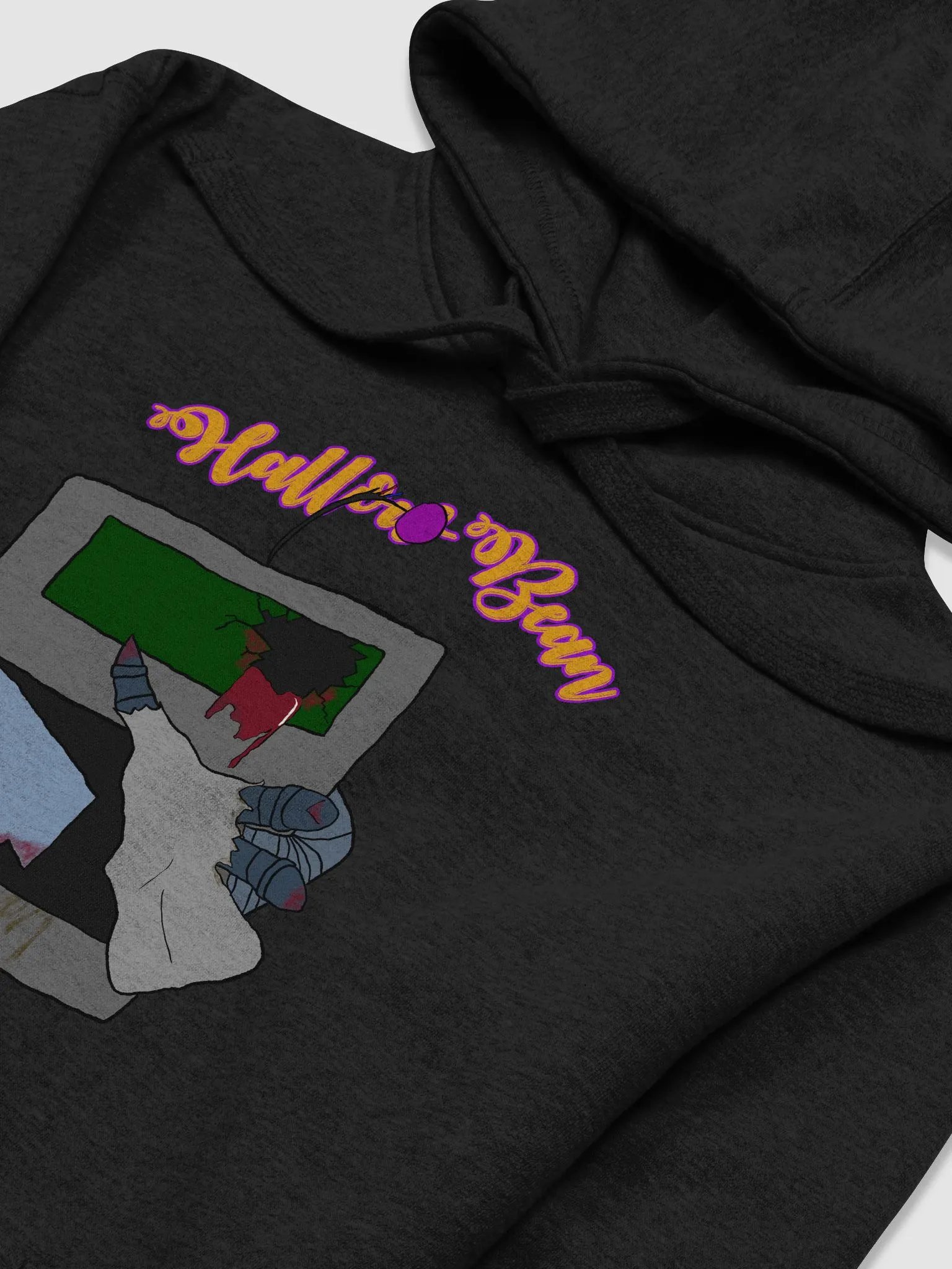 Zombie BaristaBot Hoddie - HallowBean 2023 product image (9)