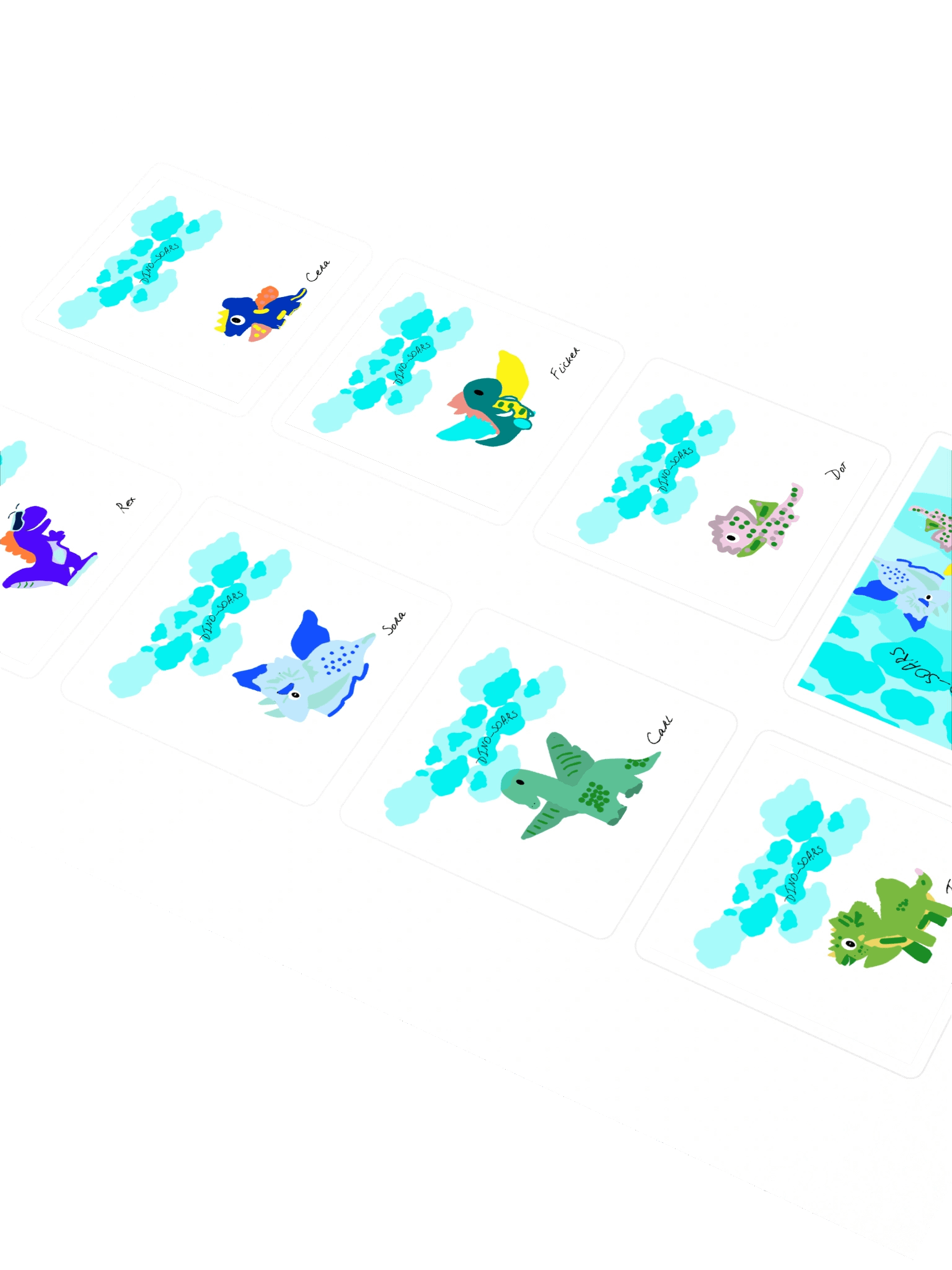 DINO-SOARS Stickers product image (2)