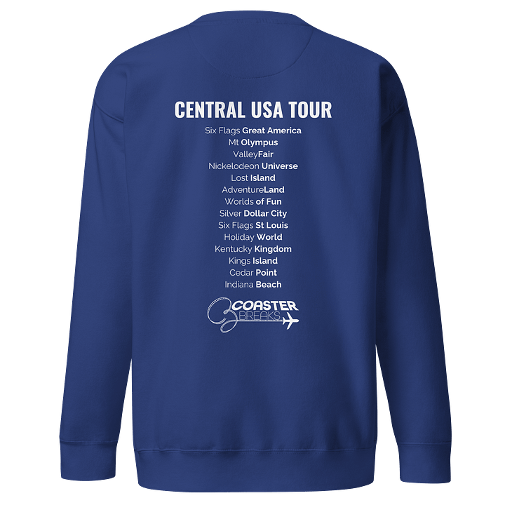 Central USA Full Logo Sweatshirt - Dark Colours product image (9)