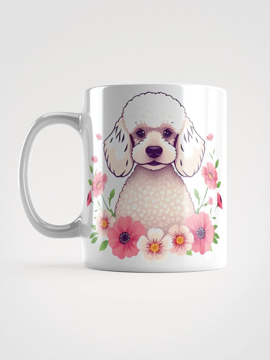 Floral Poodle Mug product image (18)