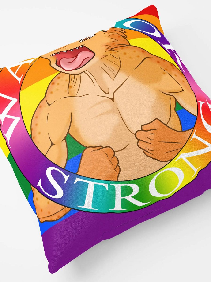 Warrior PRIDE Warrior STRONG Pillow product image (5)
