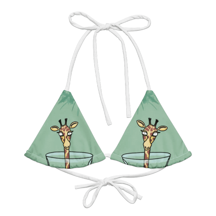 Bikini Top - Giraffe in a Carafe product image (1)