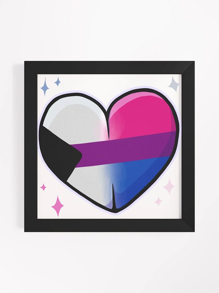 Demi-Bi Pride Framed Wall Art product image (9)