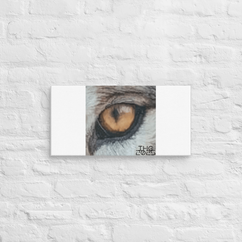 Wolf Eye Digital Drawing Print Canvas product image (11)