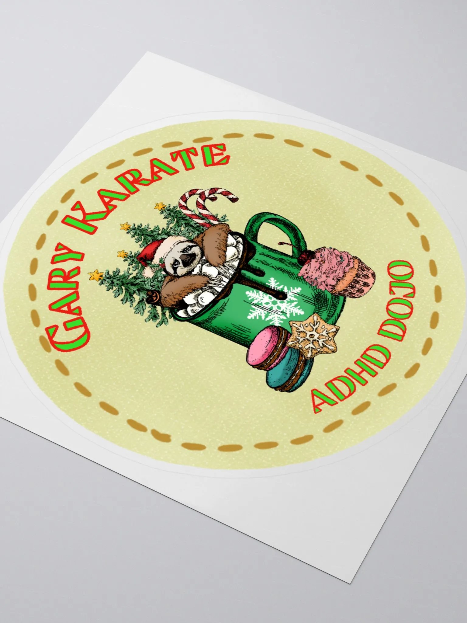Sloth X Sticker product image (3)