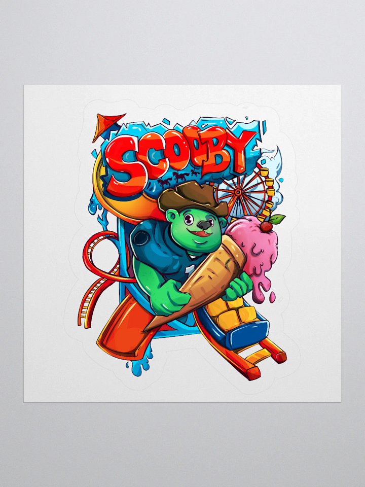 Scooby’s Wild Ride – Sticker product image (1)