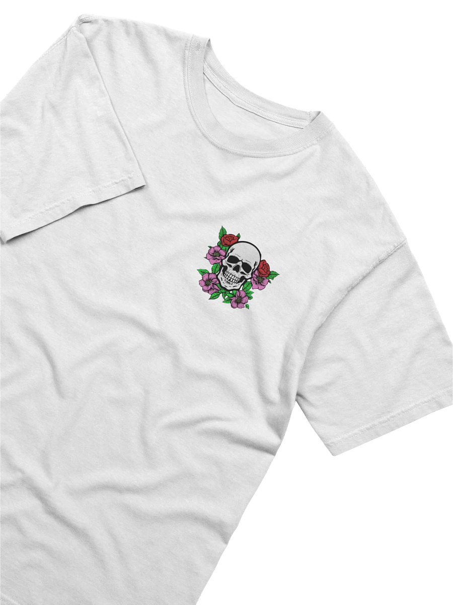 Gothic Skull Blossom T-Shirt product image (3)
