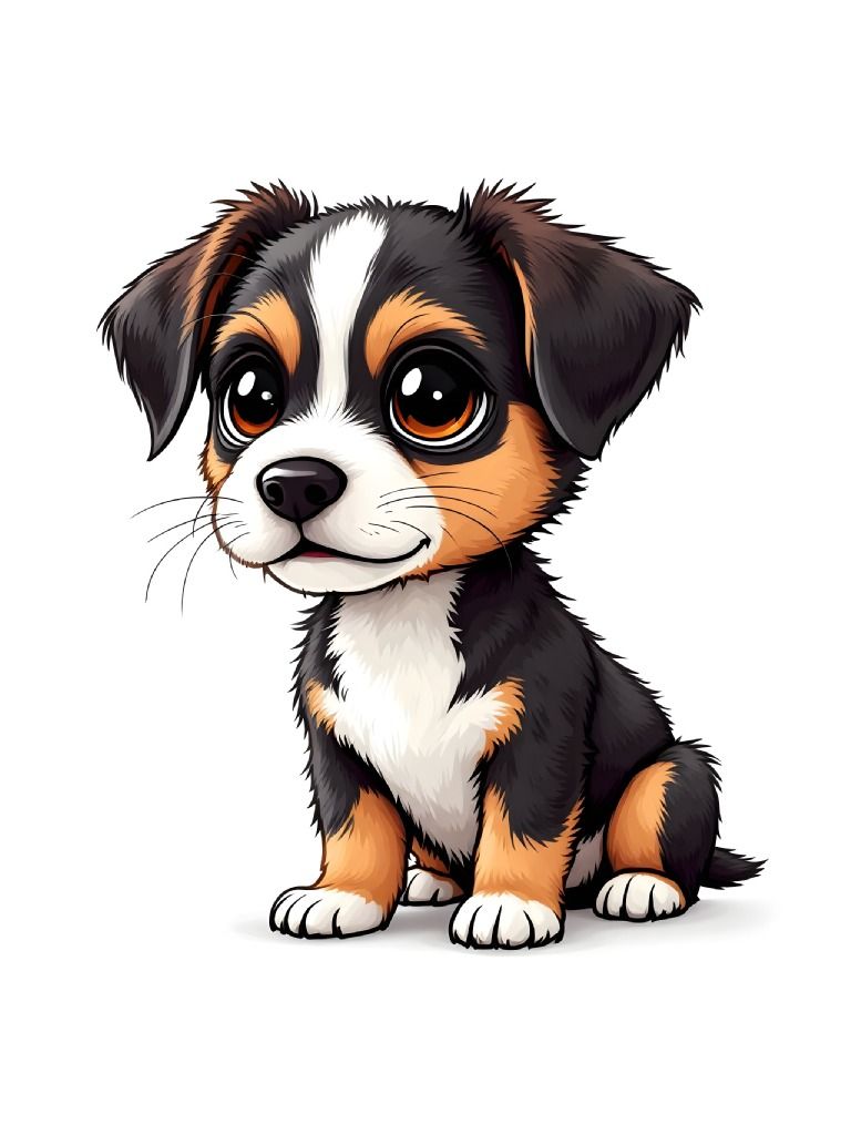16 Cute Vector Dog Clipart Designs, Adorable Dog Designs, Dog Vector Graphics product image (4)