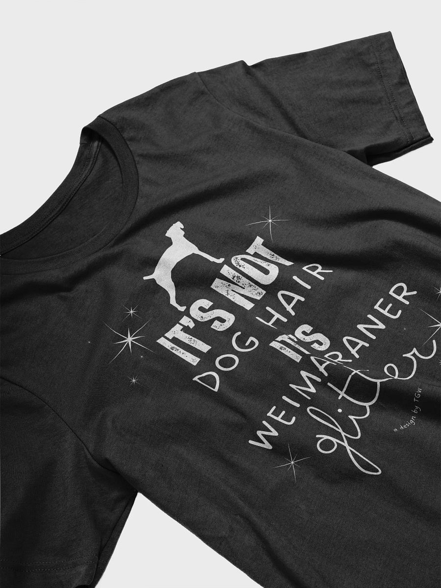 Weim Glitter - Bella+Canvas Supersoft T-shirt (white print) product image (2)