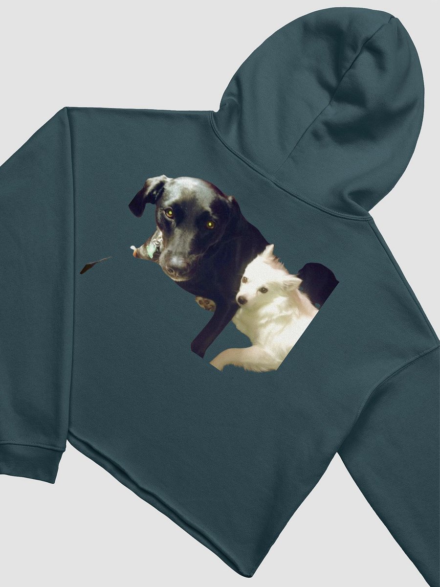 EmJDawg Starry FaceOFF Crop Sweatshirt (w/Pupper Peekaboo) product image (30)