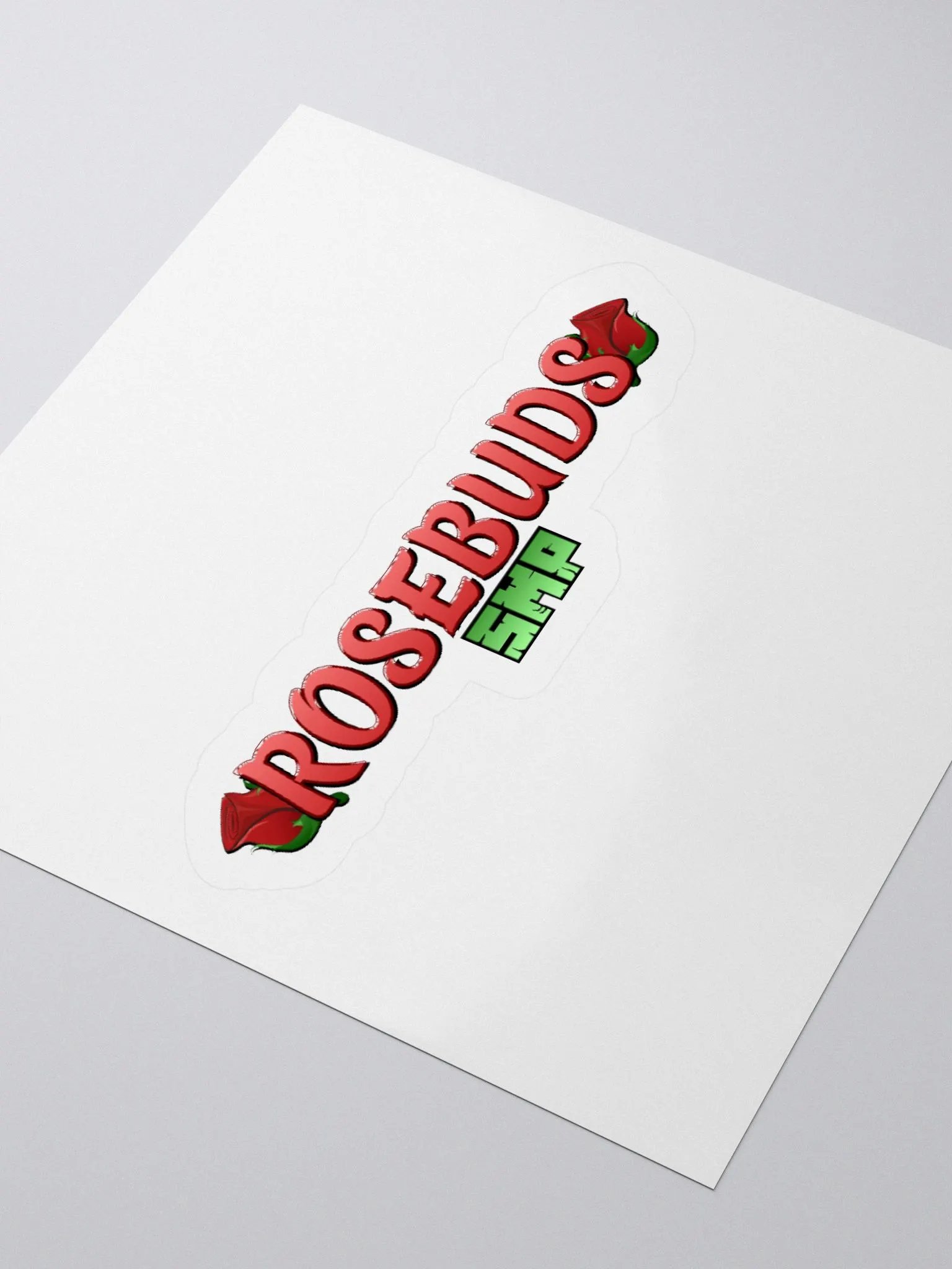 Rosebuds Full Logo Sticker product image (1)