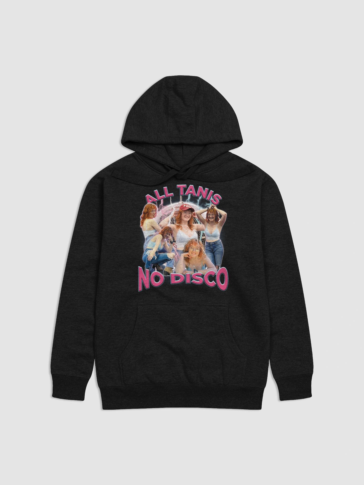 All Tanis No Disco Unisex Hoodie product image (6)