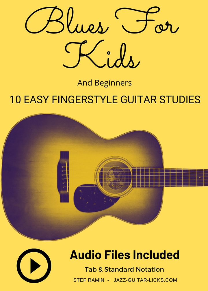 10 Easy Fingerstyle Guitar Studies For Beginners - PDF With Audio product image (1)