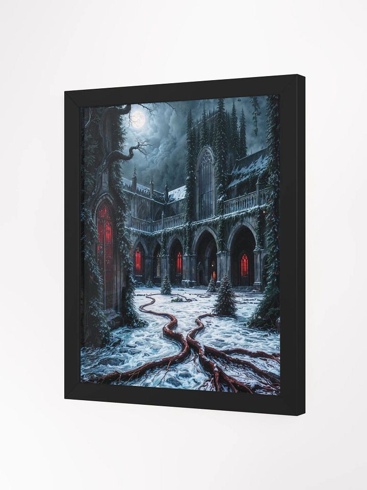 Gothic Courtyard Framed Poster product image (7)
