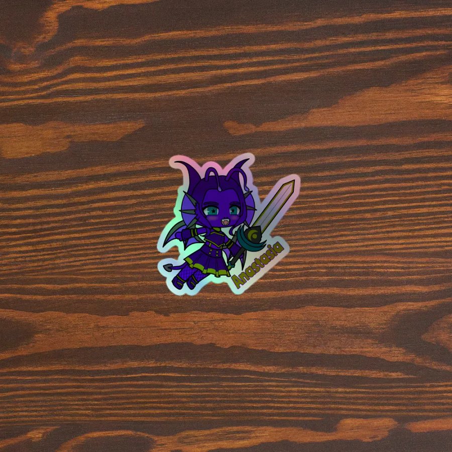 Anastasia - Dragon of Moonvale - rainbow sticker product image (3)