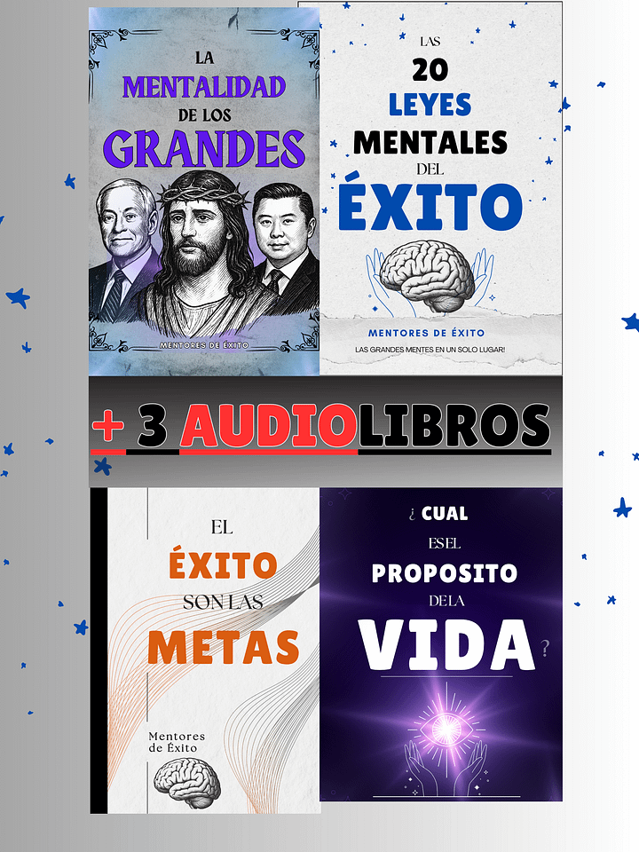 TODO: 4 Libros + 3 Audiolibros (7 Productos) product image (1)