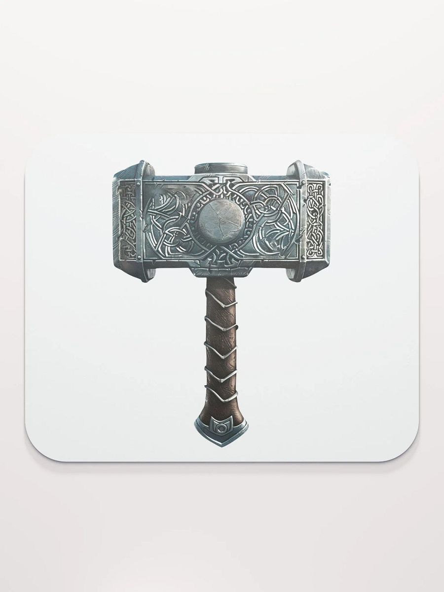 Mjolnir - Thor's Hammer Mouse Pad product image (2)