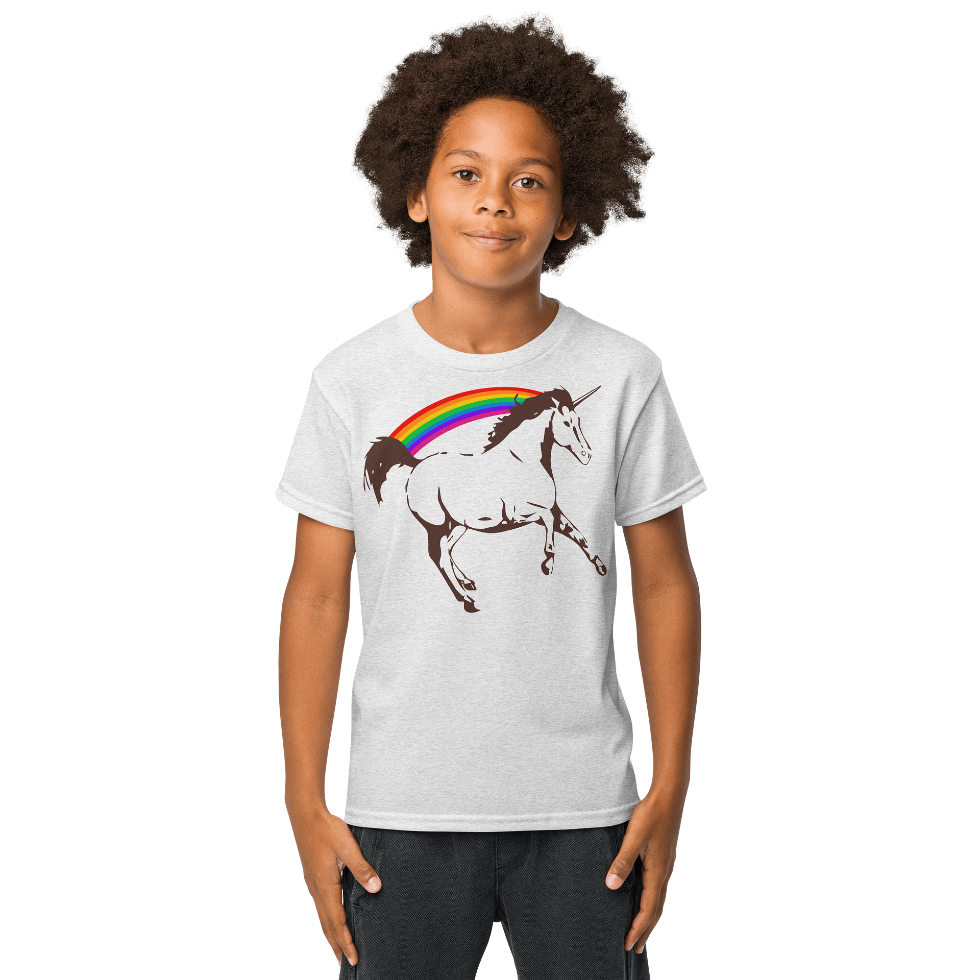 Young X-23 Rainbow Unicorn Logan Youth Cosplay Tee product image (1)