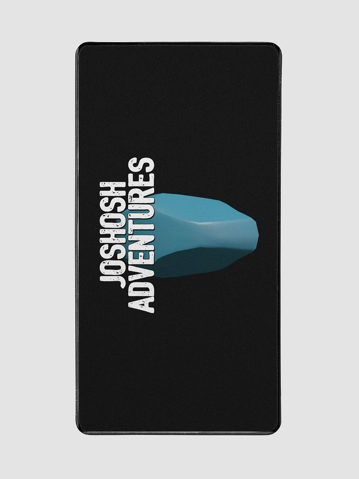 Joshosh Adventures Logo Mouse Pad 15.5" x 31.5" product image (1)