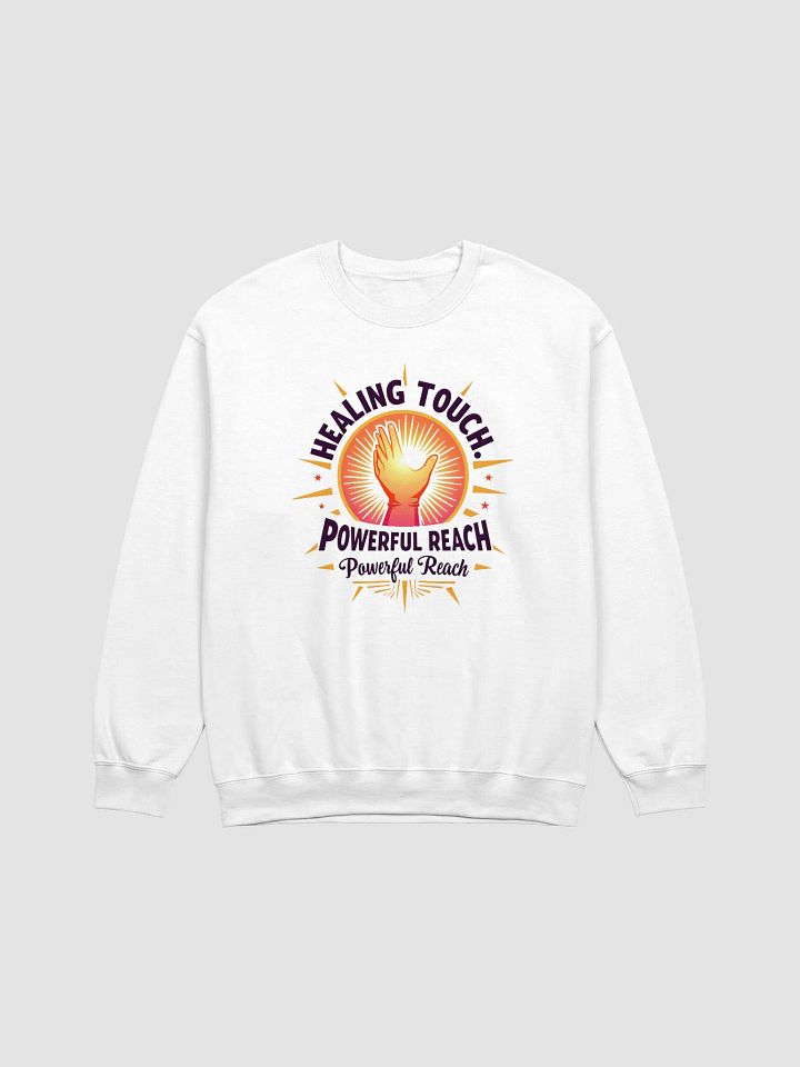Radiant Healing Touch Crewneck Sweatshirt product image (2)