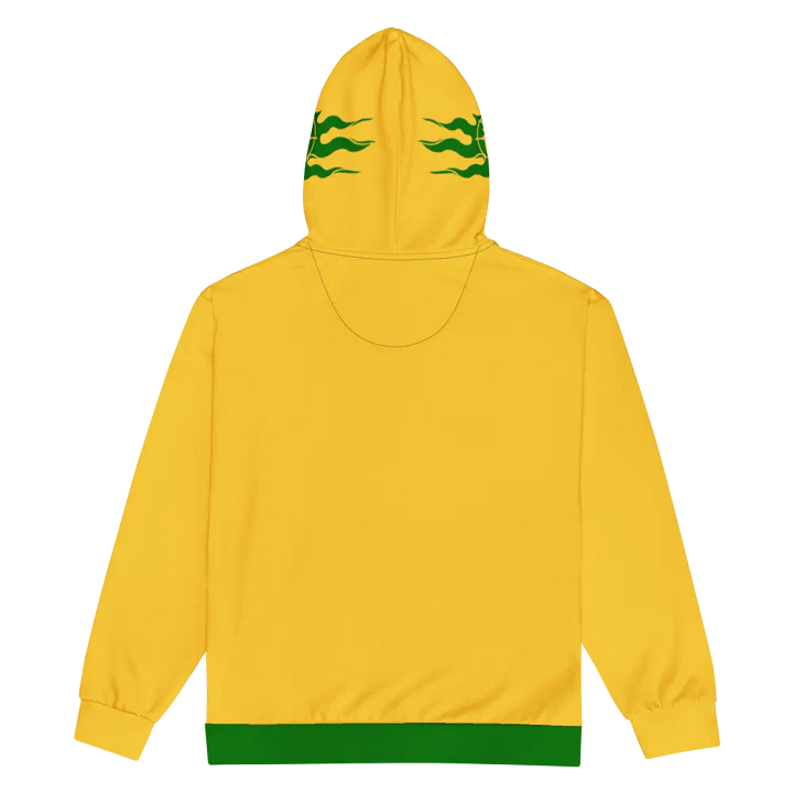 yellow-Red Dragon 4 Zip Hoodie product image (2)
