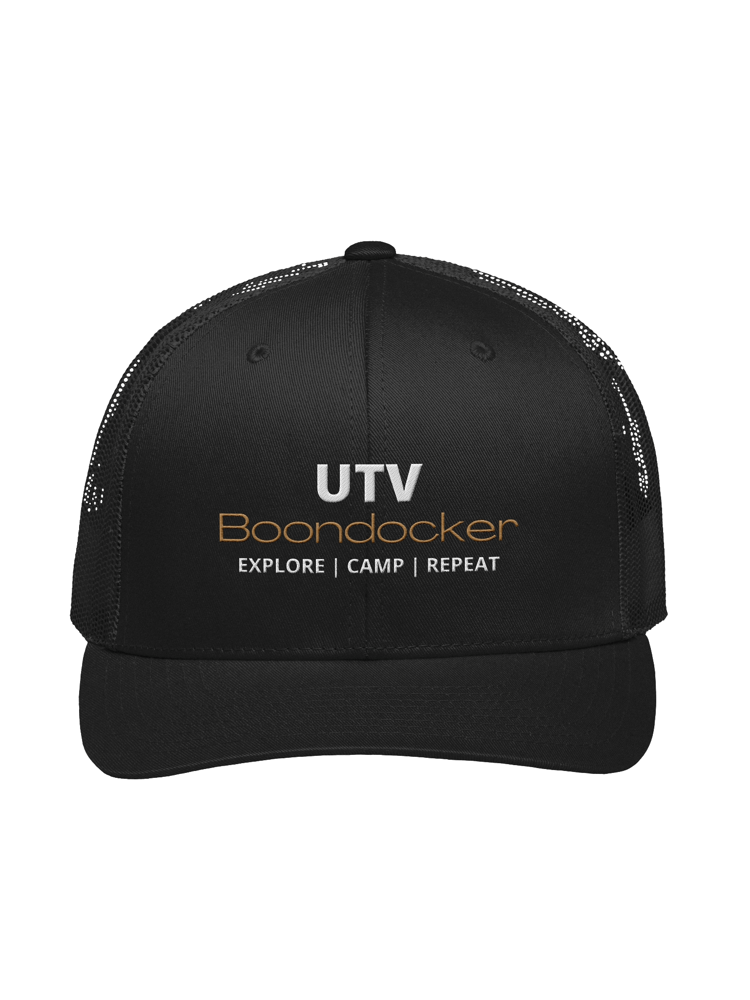 Embroidered Logo Retro Trucker Hat product image (2)