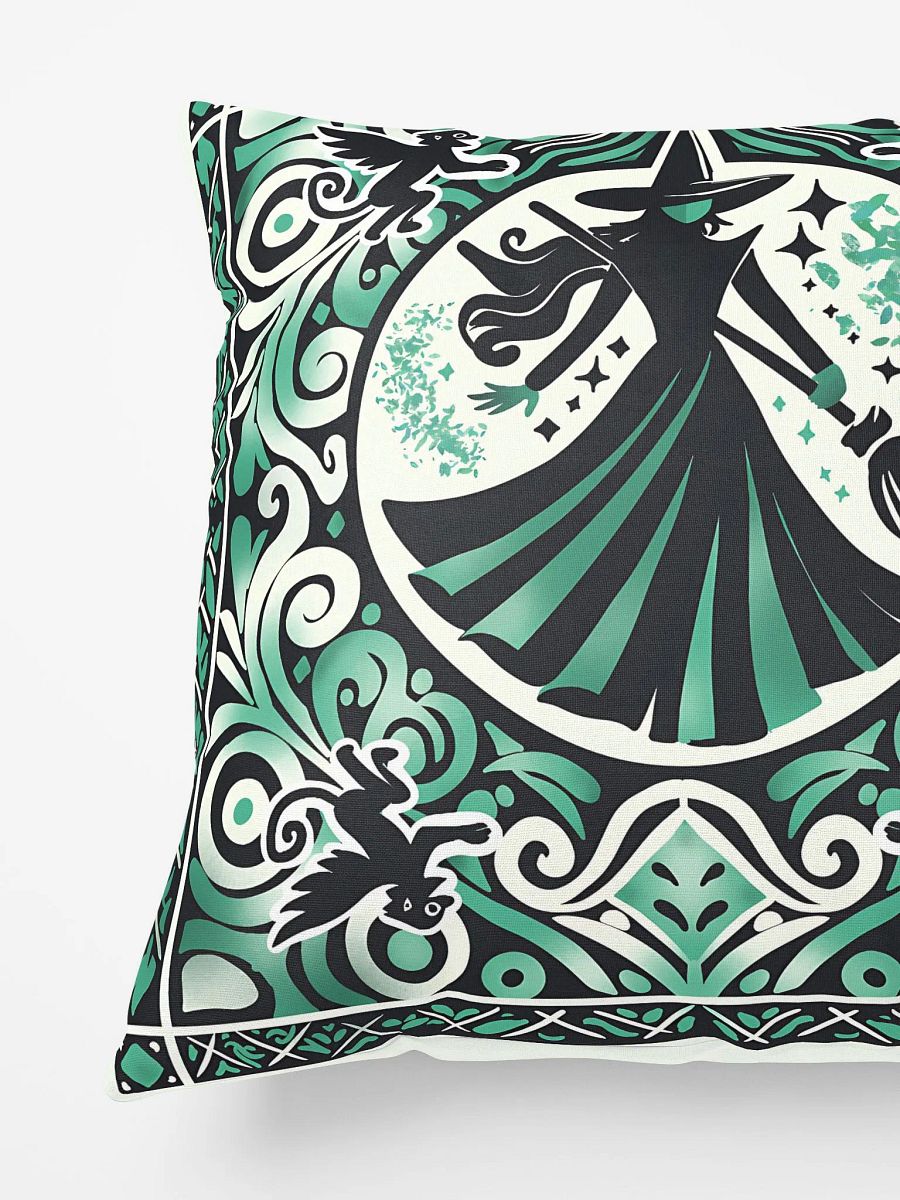 Wicked Spanish Tile Elphaba Pillow – All-Over Print Broadway Decor product image (5)