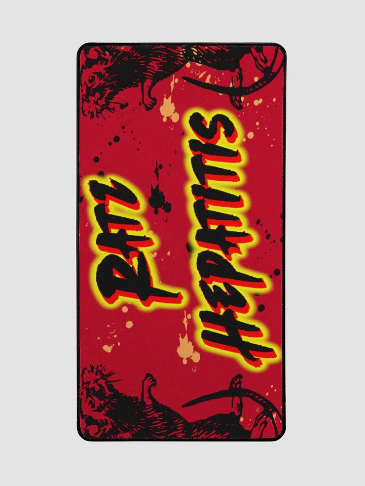 Rebellious Ratz Hepatitis Desk Mat product image (2)
