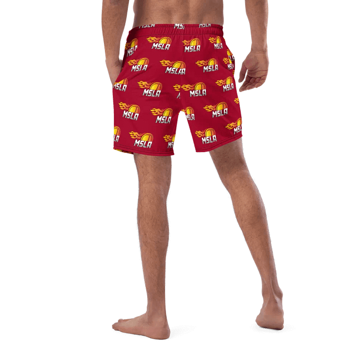 MSLA Red Swim Trunks product image (2)
