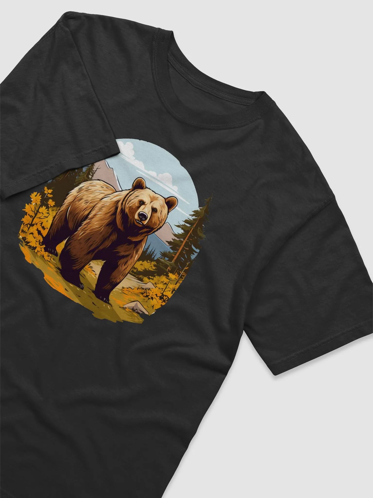 Bear in the Forest T-shirt product image (2)