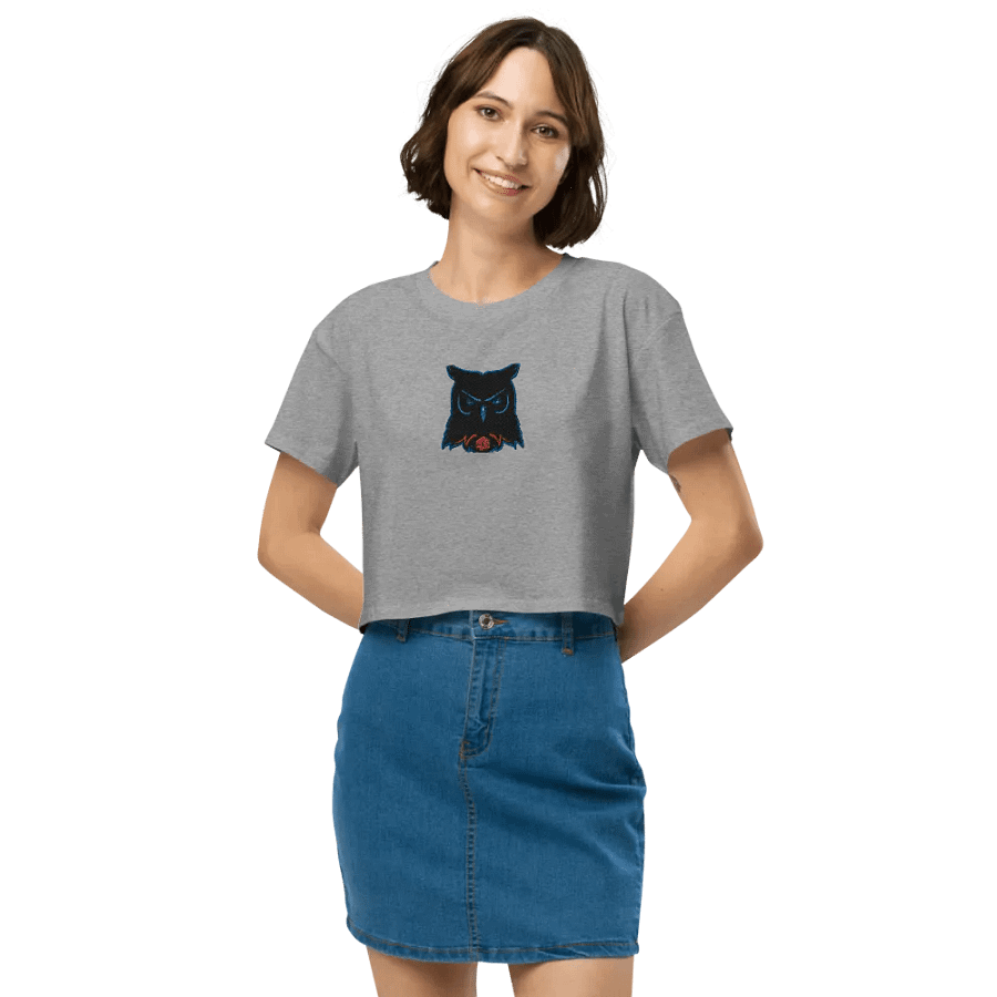 Night Owl Crop Tee product image (70)