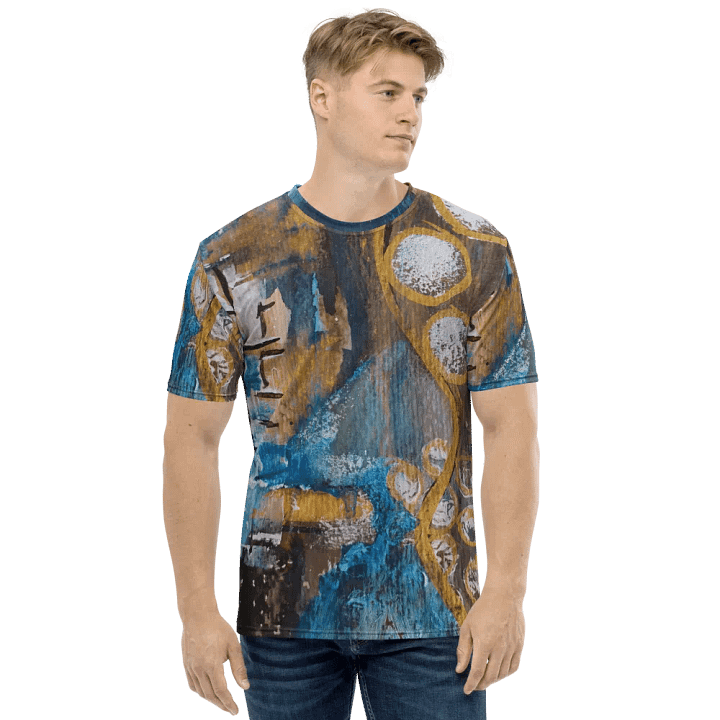original watercolour painting printed on t shirt product image (2)