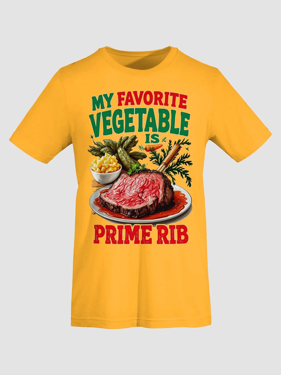 Prime Rib Vegetables Tee product image (50)