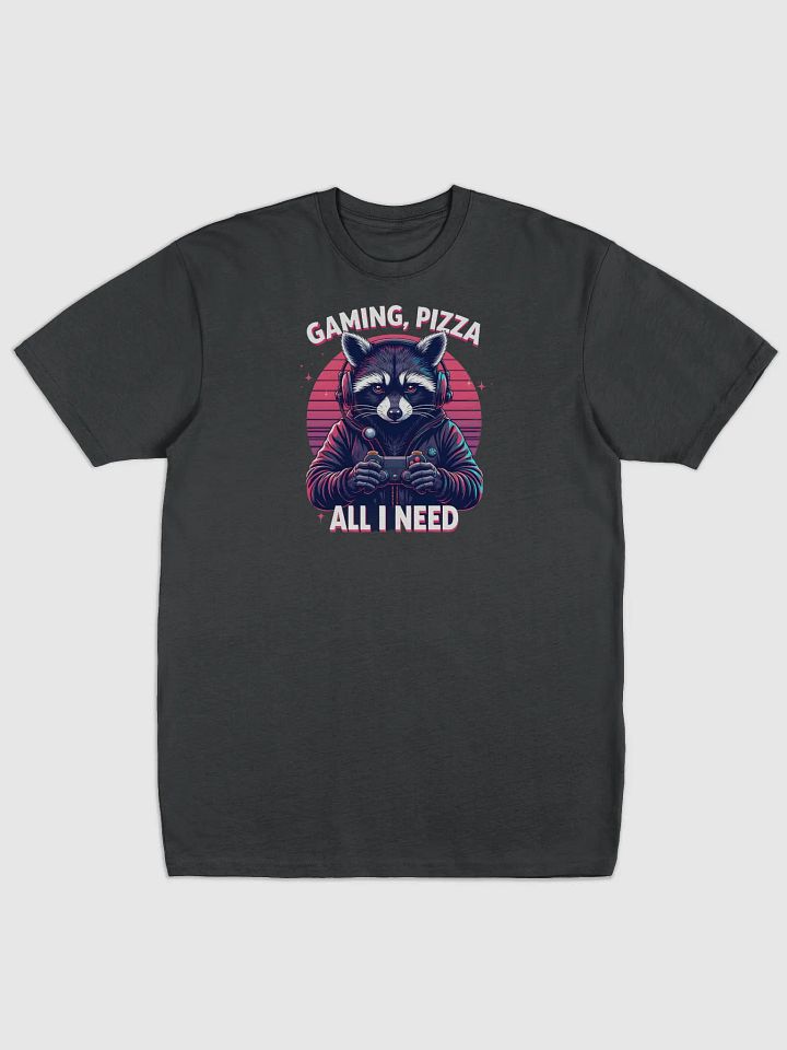 Retro Raccoon Gamer Tee product image (1)