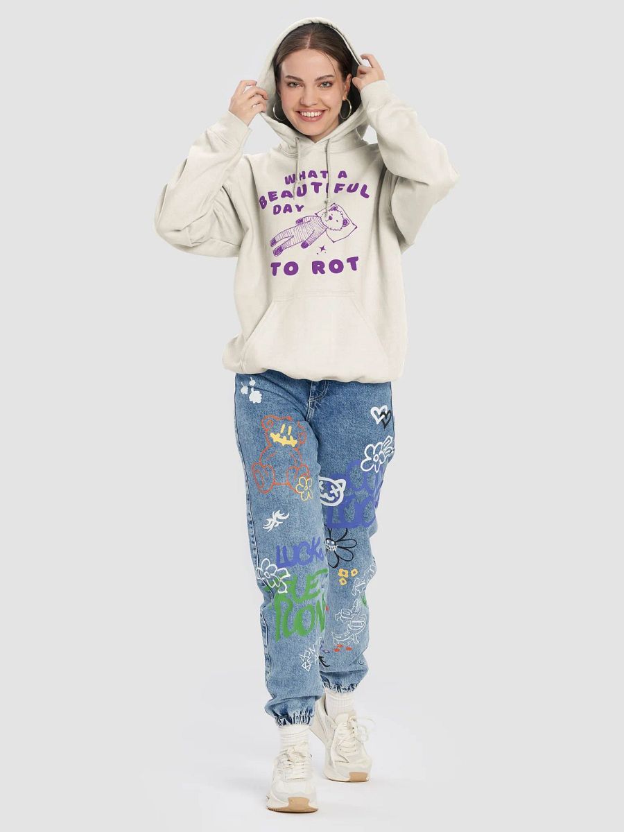 What a beautiful day to rot Hoodie product image (8)
