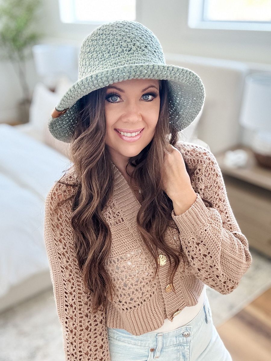 Caribbean Sand Sunhat Crochet Pattern! product image (3)