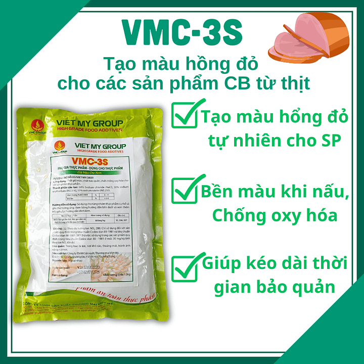 VMC-3S-Tạo hồng tự nhiên cho các sản phẩm xúc xích, giò chả.. product image (1)