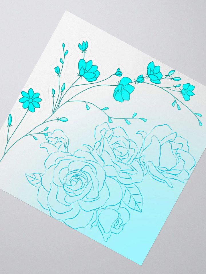 Teal Rose product image (2)
