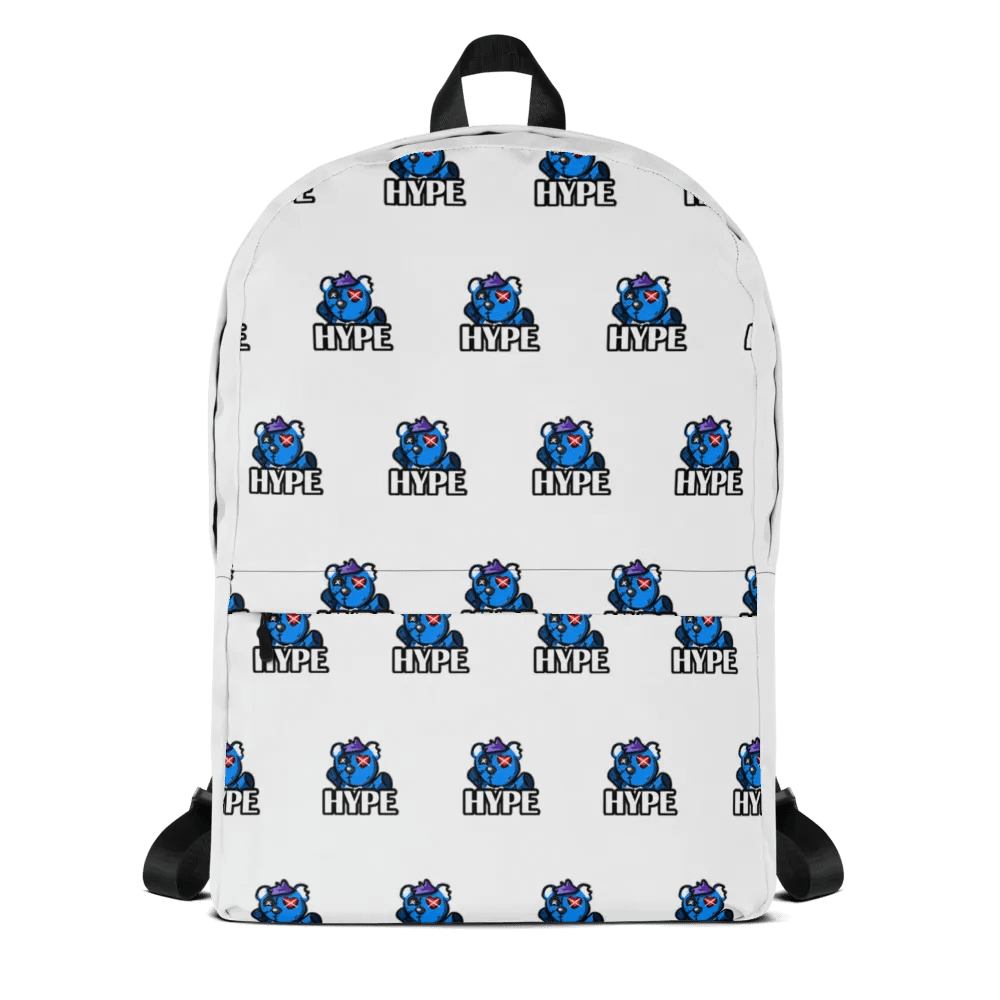 HYPE Blue LuvBear All-Over Print Backpack product image (1)