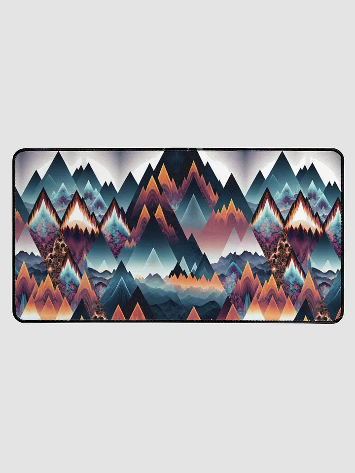 Desk Mat (31.5x15.5 inches) - Modern Rustic Boho Mountains product image (1)