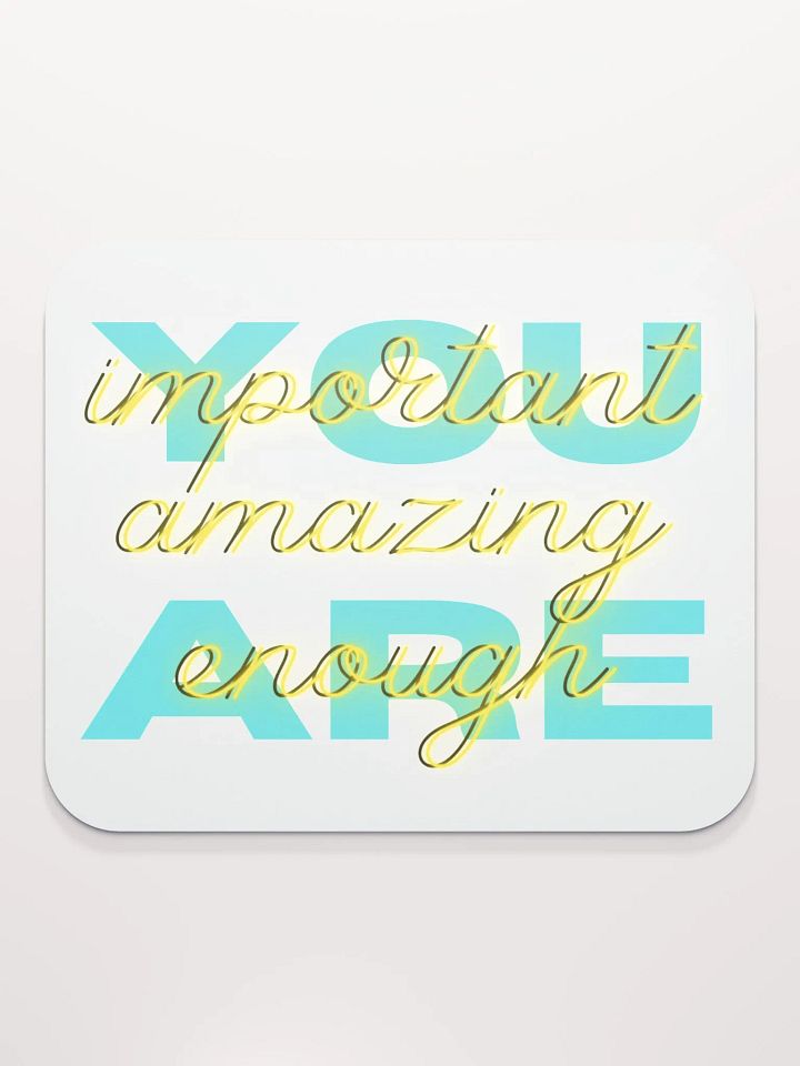 Reminder Mouse Pad product image (2)