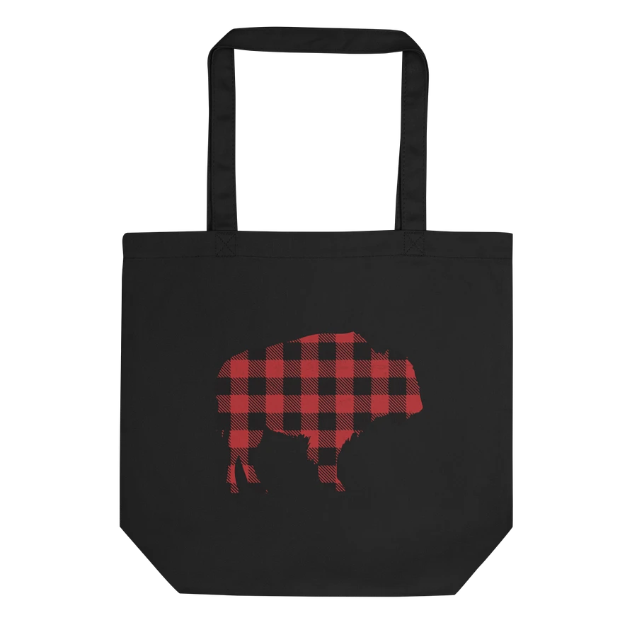 Buffalo Check Canvas Tote product image (1)