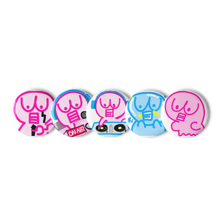 Pin Buttons: The First 5 Stamps for Membership! product image (1)