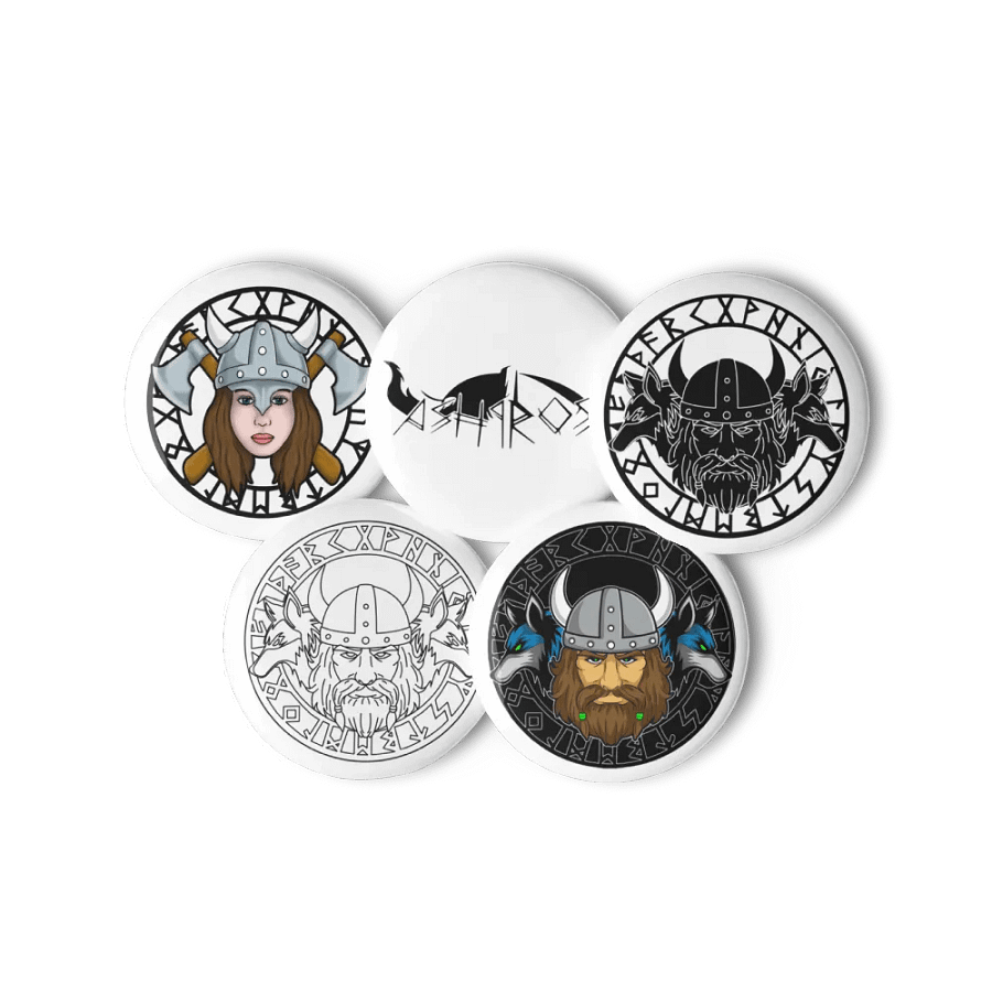 Ashiros Pin Button Set product image (7)