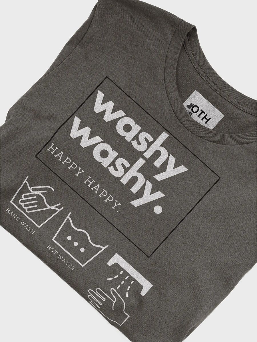 Ultra-Soft Unisex Washy Washy Dark Tee product image (3)
