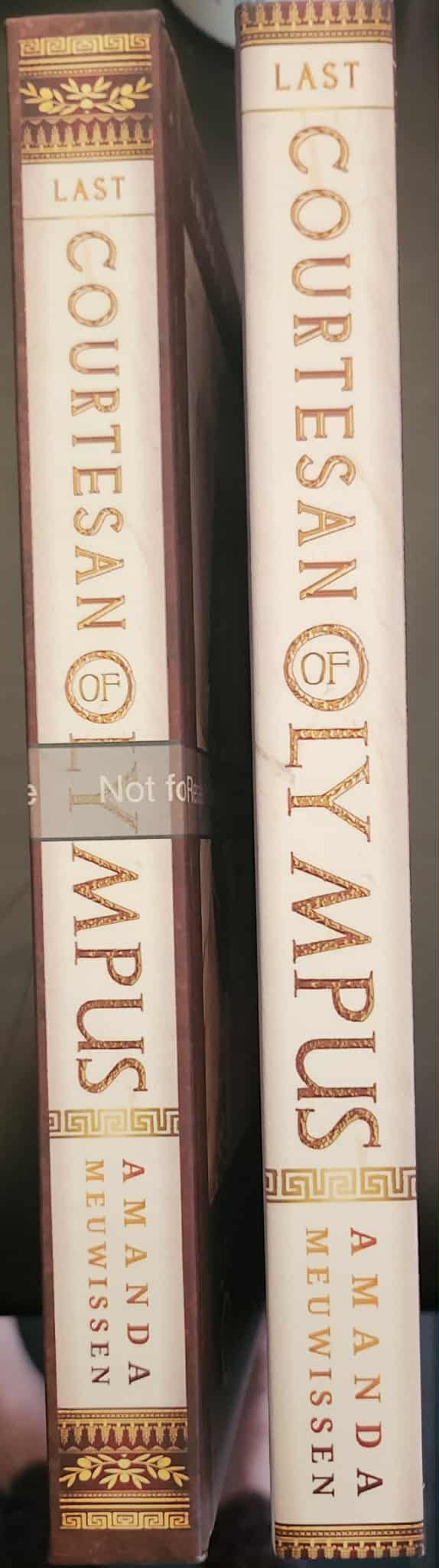 PROOF Copy - Last Courtesan of Olympus (Hardcover V4) product image (2)