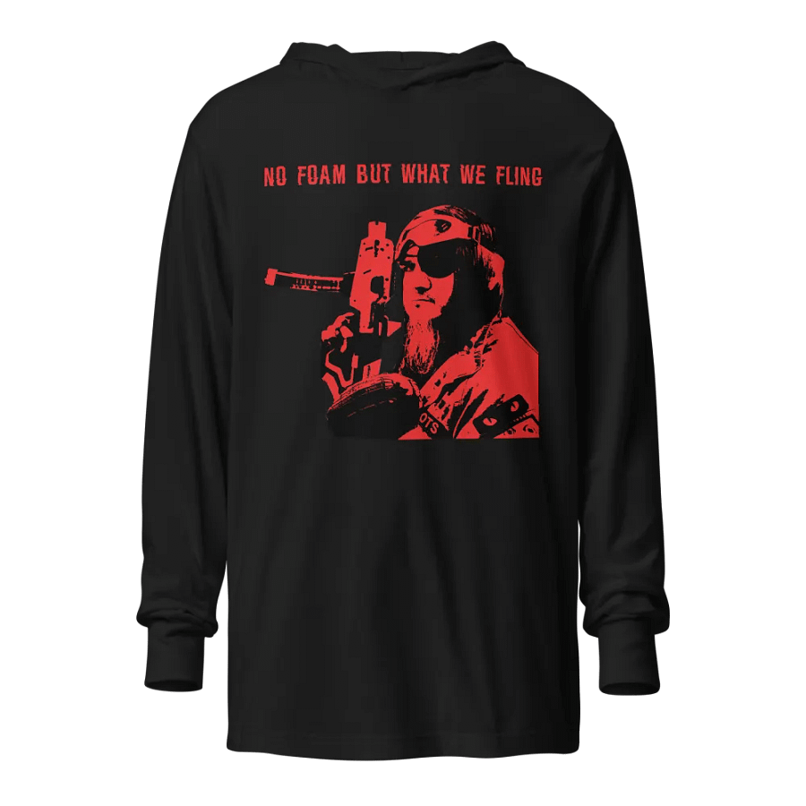 No Foam But What We Fling Hoodie (Light) product image (1)