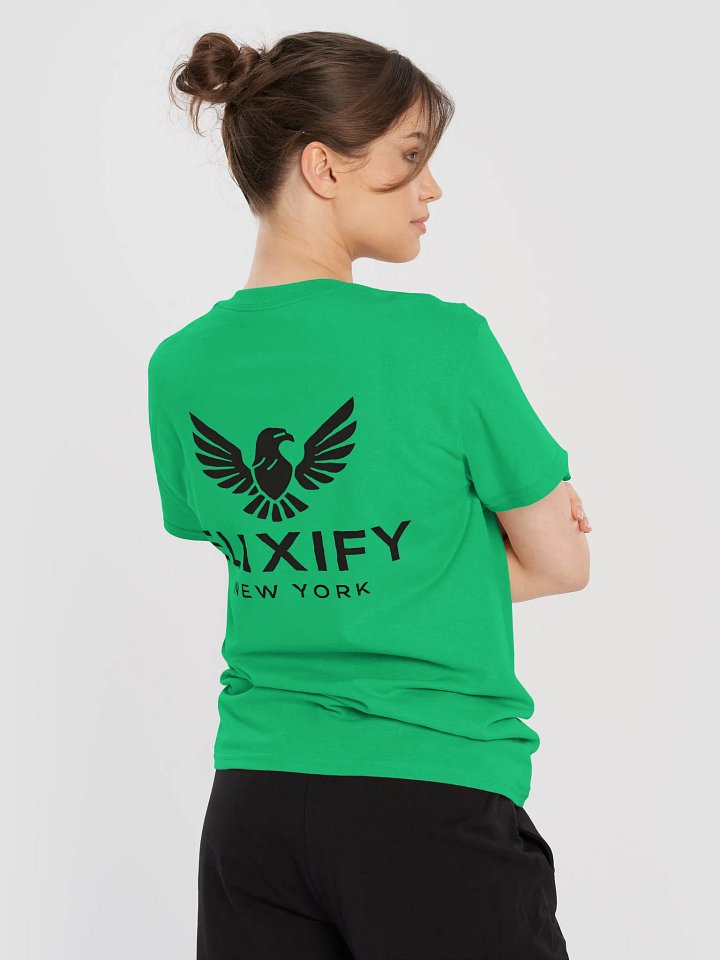 Premium Unisex IRISH GREEN Heavy Cotton Tee - Personalized Text & Logo Design product image (2)